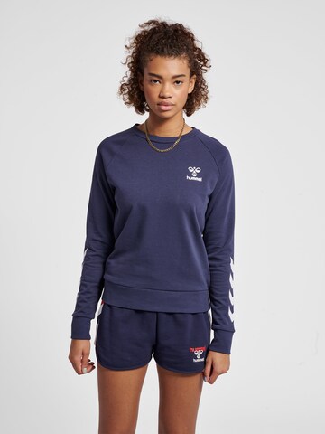 Hummel Sweatshirt 'Noni' in Blauw: voorkant