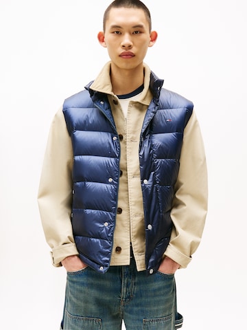 Tommy Jeans Brezrokavnik | modra barva: sprednja stran