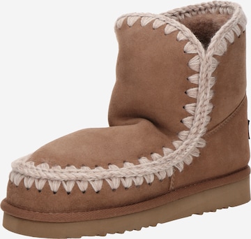 Boots 'ESKIMO 18' MOU en marron : devant