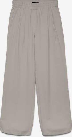 Pantaloni con pieghe 'CARMEN' di VERO MODA in grigio: frontale