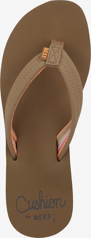 REEF T-Bar Sandals 'Cushion Breeze' in Brown