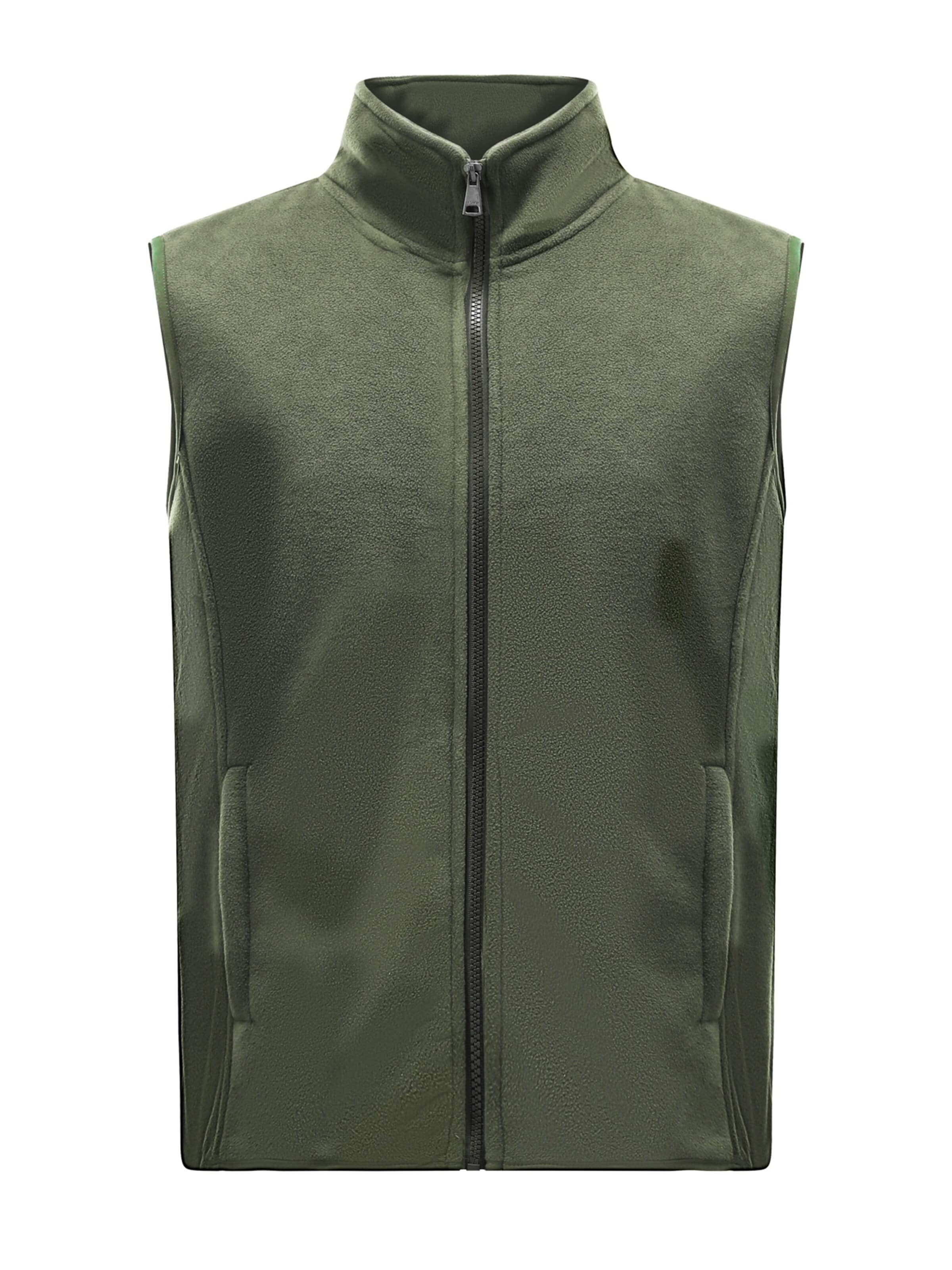 YOUTHUP Vest in Green: front