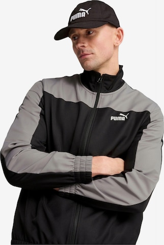 Cappello da baseball sportivo 'Puma Ess No.1 Logo Bb Cap' di PUMA in nero: frontale