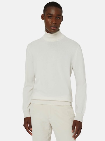 Boggi Milano Sweater in White: front