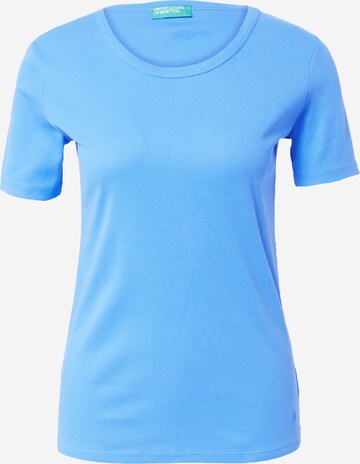 UNITED COLORS OF BENETTON Shirt in Blue: front