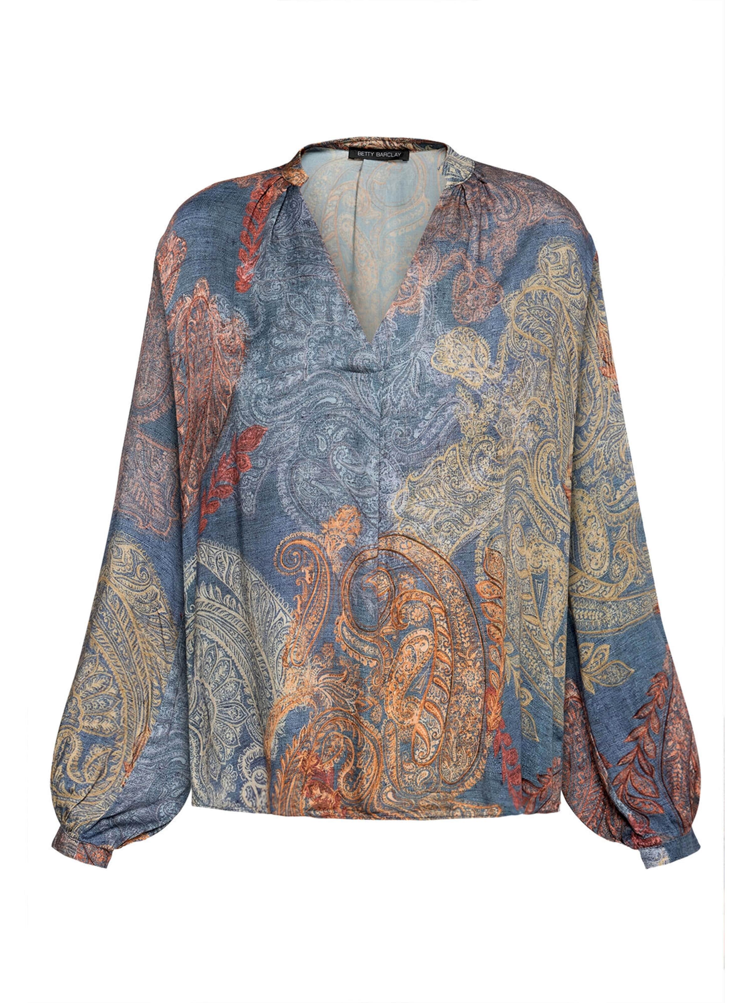 Camicia da donna di Betty Barclay in blu: frontale