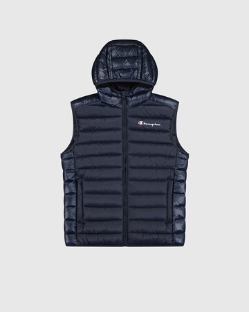 Champion Authentic Athletic Apparel Vest in Blue: front