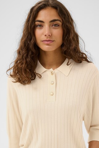 CULTURE - Pullover 'CUsophi Annemette' em bege