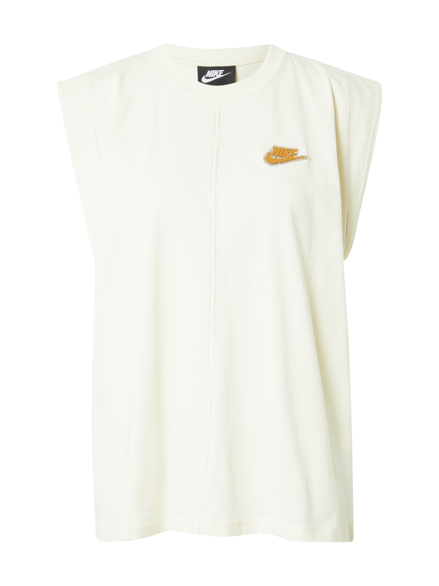 Taglie comode Donna Nike Sportswear Top Earth Day in Bianco Naturale 