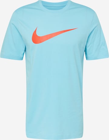 Nike Sportswear Μπλουζάκι 'Swoosh' σε μπλε: μπροστά