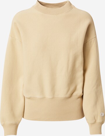 Champion Reverse Weave Sweatshirt i brun: framsida