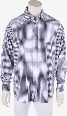 HERMÈS Button Up Shirt in XS in White: front