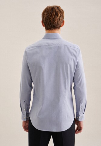 SEIDENSTICKER Slim fit Overhemd in Blauw