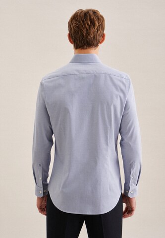 Coupe slim Chemise business SEIDENSTICKER en bleu