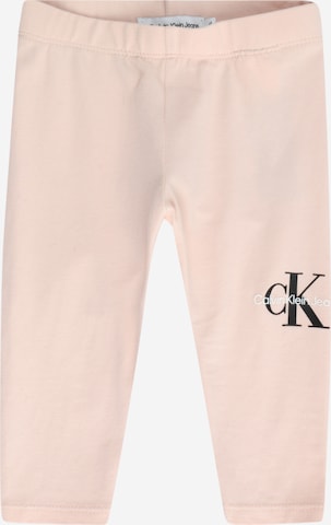 Calvin Klein Jeans Retuusid, värv roosa: eest vaates
