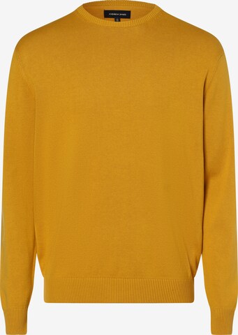 Pull-over ' ' Andrew James en jaune : devant