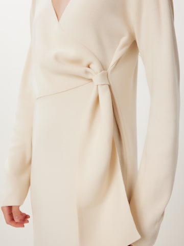 Robes en maille Happiness İstanbul en beige