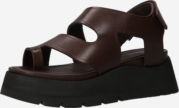3.1 Phillip Lim Sandal 'KATE' in Brown: front