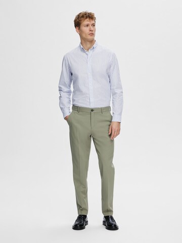 SELECTED HOMME Slim fit Koszula 'RICK' w kolorze biały