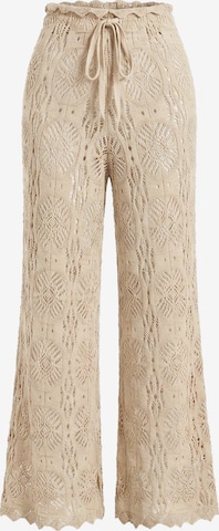 Imily Bela Wide Leg Housut värissä beige: etupuoli