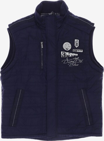 CAMP DAVID Vest in XL in Blue: front