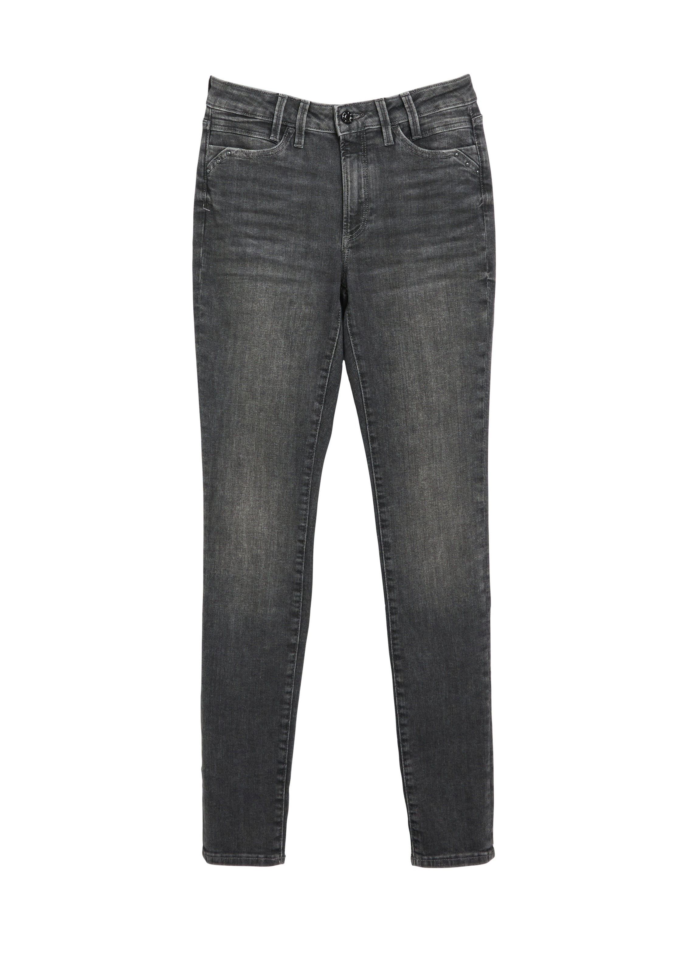 s.Oliver Jeans 'Izabell' in Grau: Vorderseite