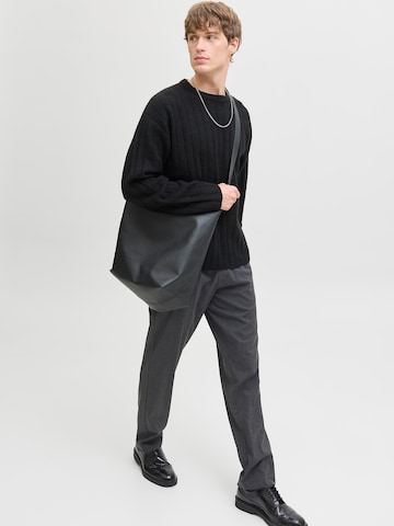 Regular Pantaloni cu dungă 'JPSTKANE EDWIN' de la JACK & JONES pe gri