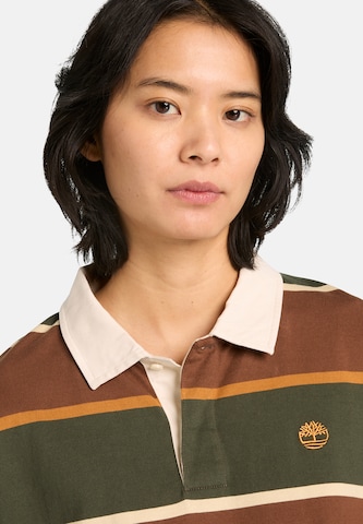T-Shirt 'Rugby' TIMBERLAND en marron