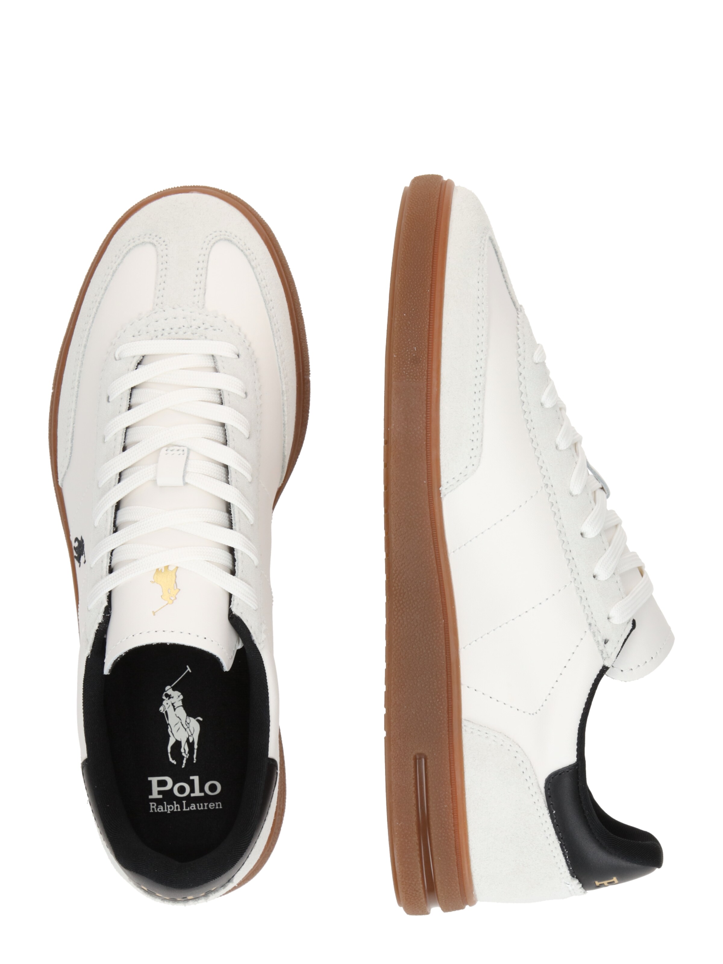 Polo Ralph Lauren Sneaker low 'Bedford' i hvid