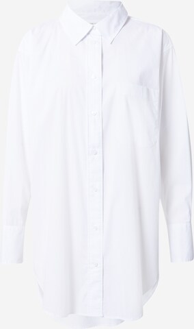 TOM TAILOR DENIM Blouse in White: front