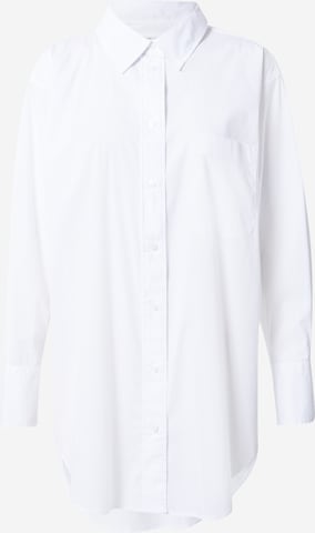 TOM TAILOR DENIM Bluse i hvit: forside