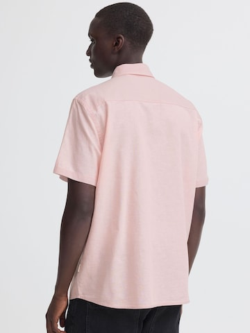 BLEND - Ajuste regular Camisa ' BHAban Slub Linen Mix ' en rosa