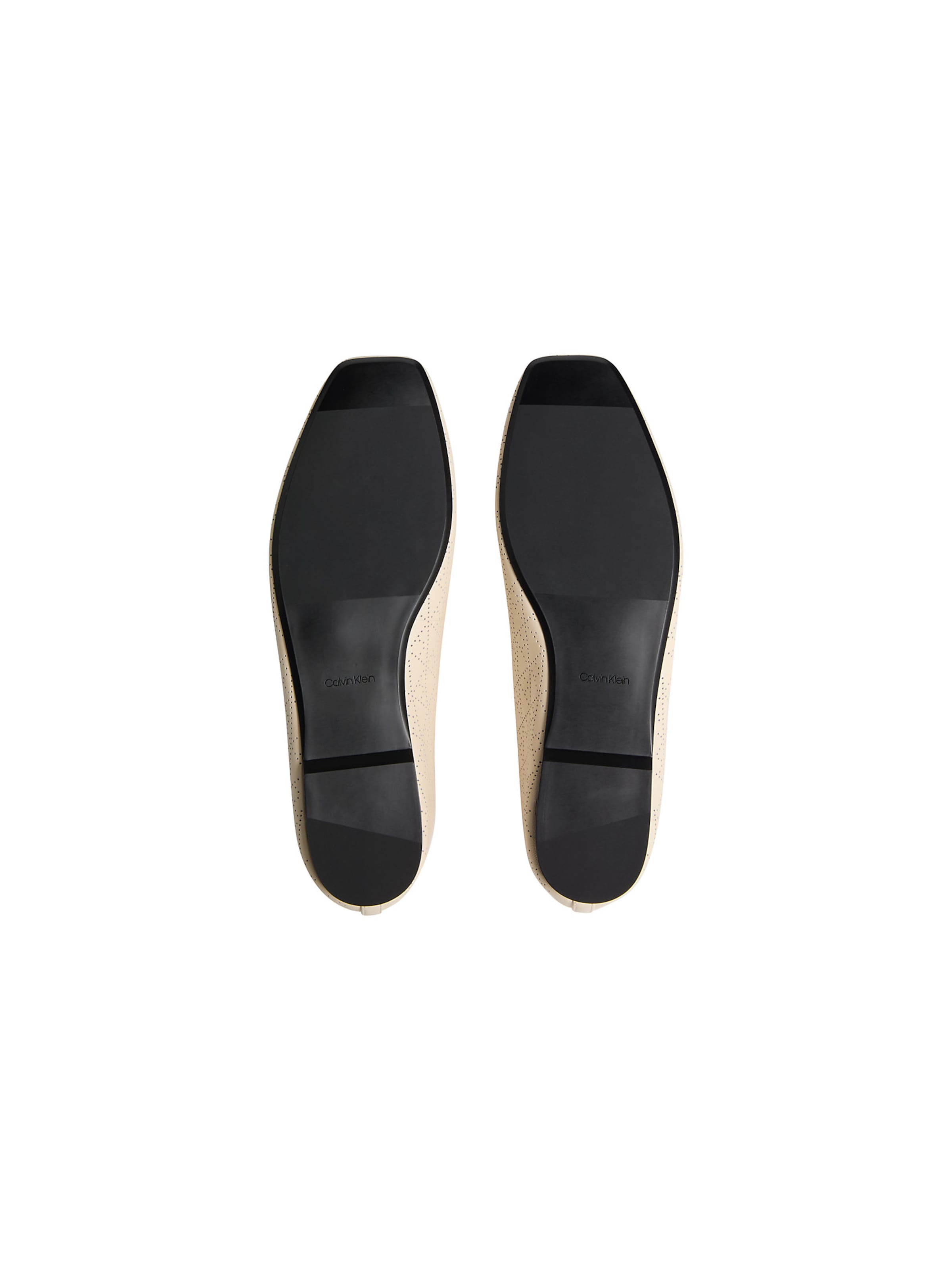 Calvin Klein Ballerina 'Liliana' in Beige