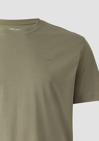 T-Shirt s.Oliver en vert