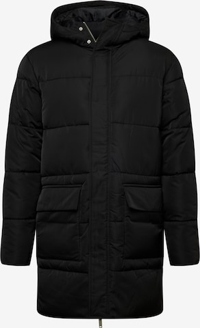 ABOUT YOU x Kevin Trapp Between-seasons coat 'Alex' in Black: front