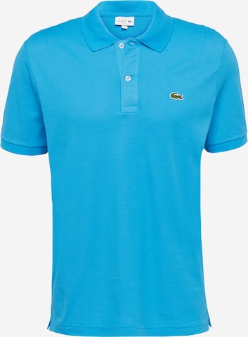 mėlyna LACOSTE Priglundantis modelis Marškinėliai: priekis