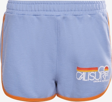 Superdry Regular Pants 'Cali' in Blue: front