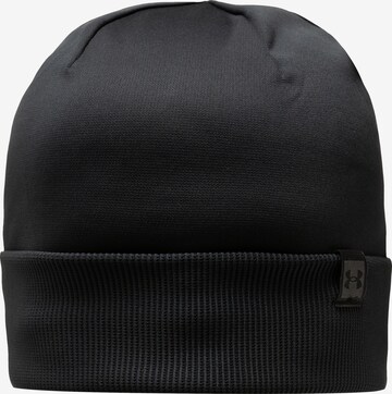 Casquette de sport UNDER ARMOUR en noir : devant