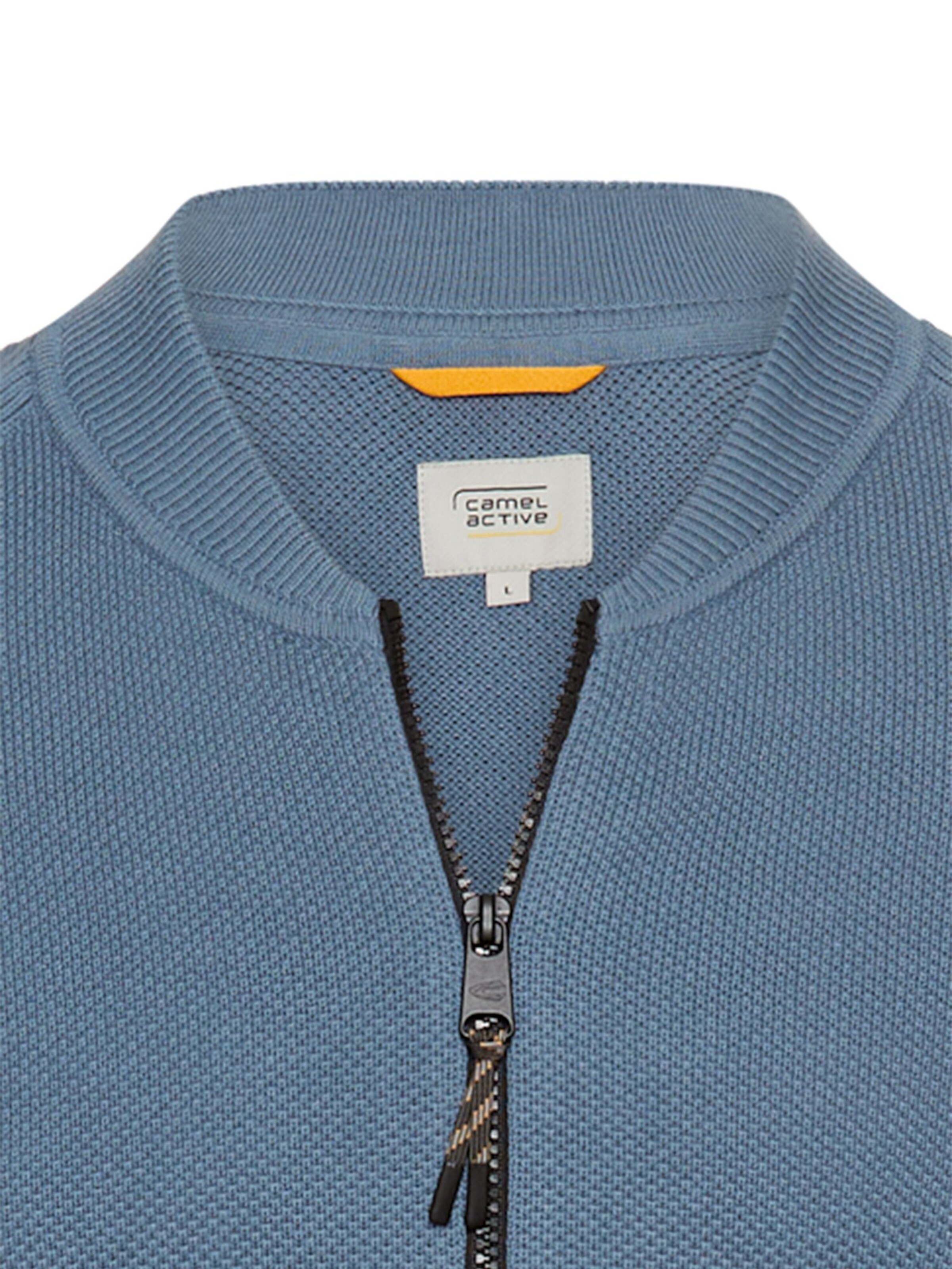 CAMEL ACTIVE Knit Cardigan in Blue