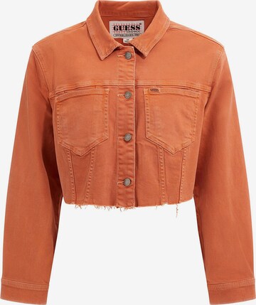 GUESS Between-Season Jacket in Orange: front