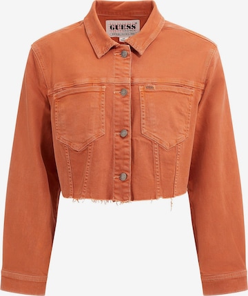 GUESS Between-Season Jacket in Orange: front