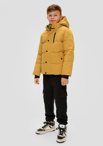 s.Oliver Winter jacket in Yellow