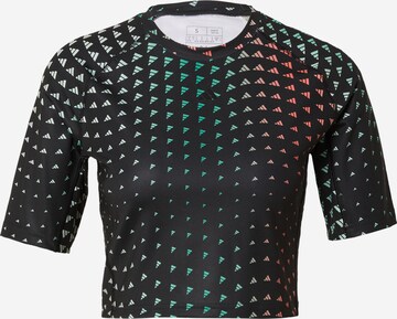 ADIDAS PERFORMANCE Sportshirt 'Brand Love Performance' in Schwarz: predná strana