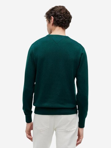 TOMMY HILFIGER Tricot 'PIMA ORG CTN CASHMERE MW0MW28046' in Groen