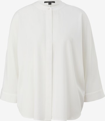 COMMA Blouse in Wit: voorkant