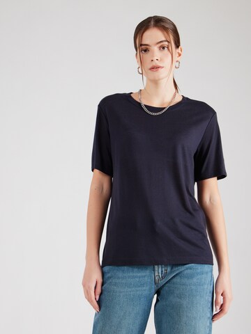 GANT T-Shirt  'DRAPE' in Blau: Vorderseite