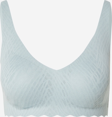 Reggiseno 'ZERO Feel' di SLOGGI in blu: frontale
