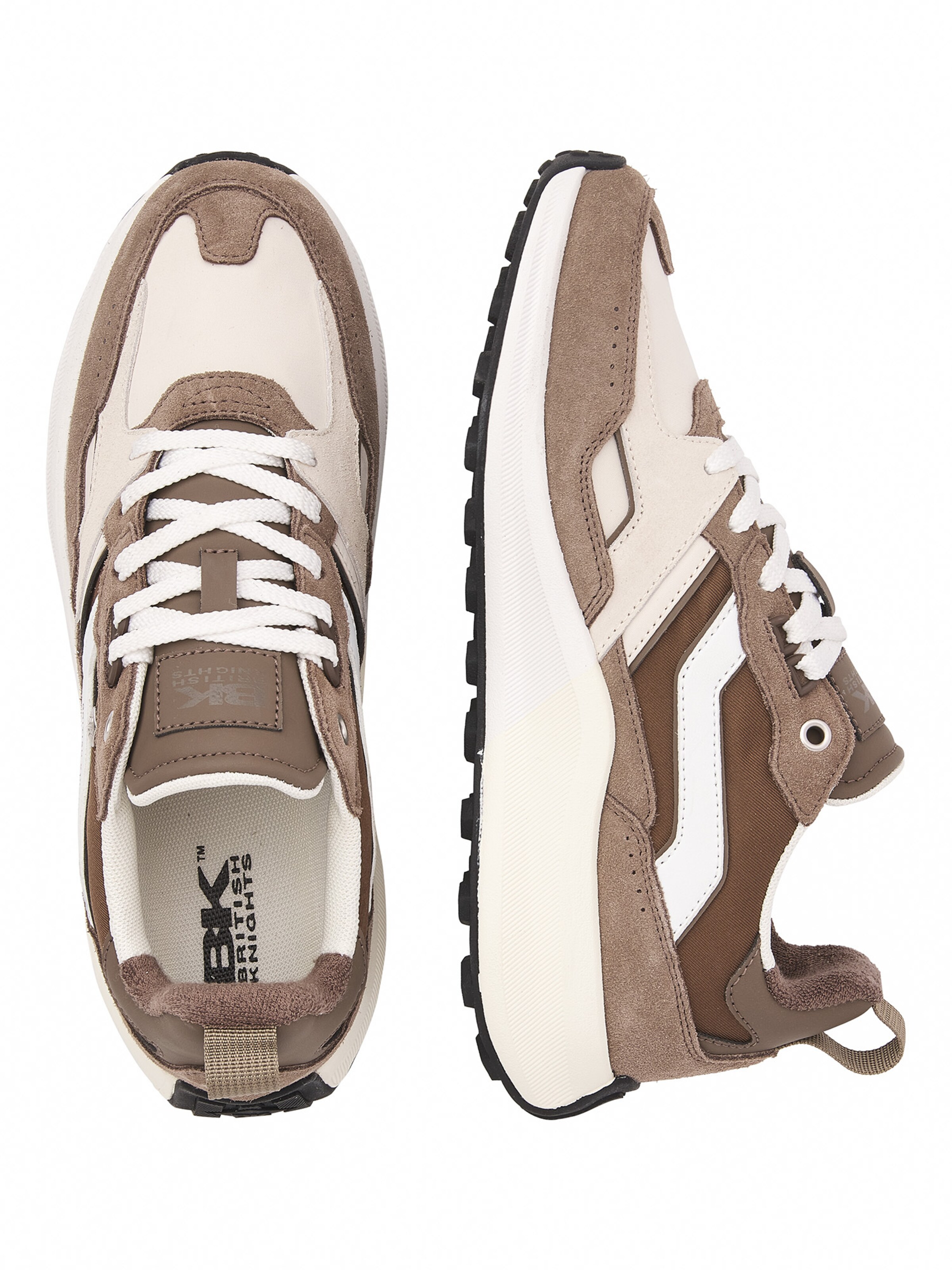 BRITISH KNIGHTS Sneaker low 'VELI' i brun: top