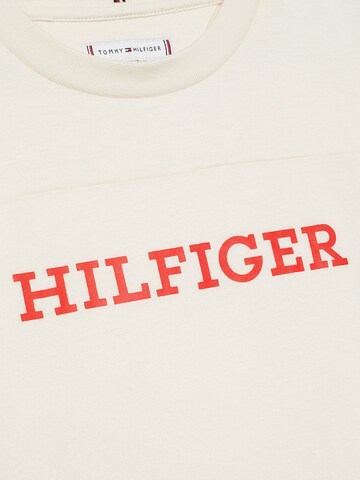 TOMMY HILFIGER Shirt 'Monotype Varsity' in Beige