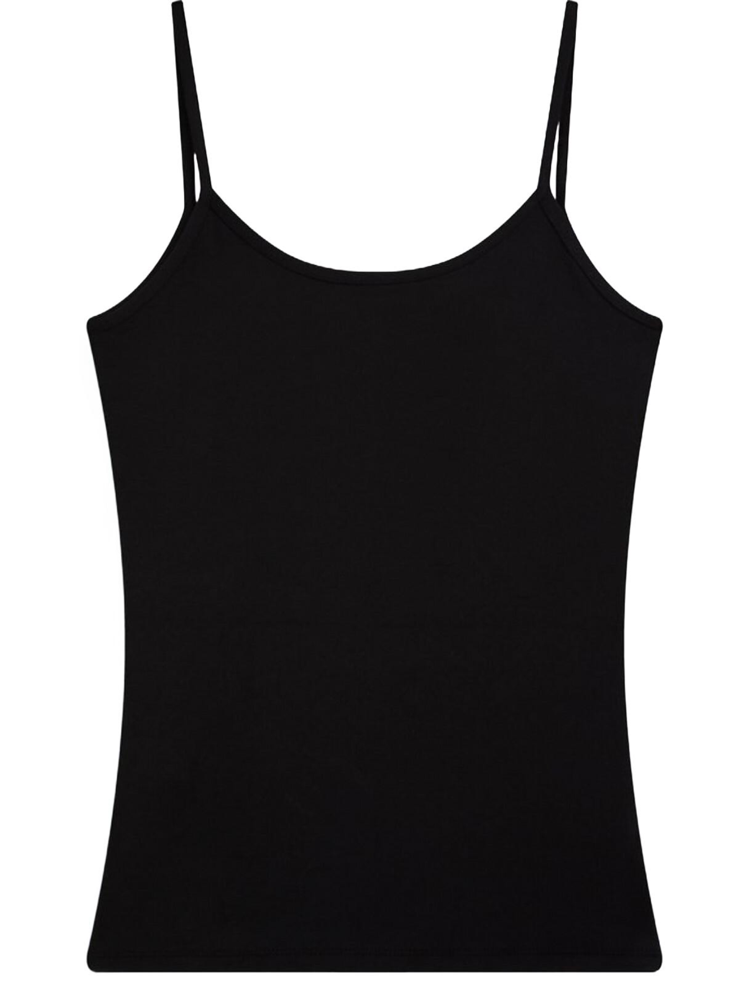 LTB Jeans Top 'Trägern' in Black: front